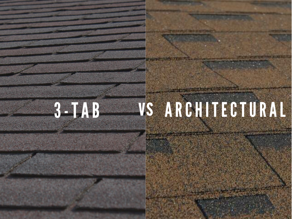 3-tab vs architectural shingles in Moline