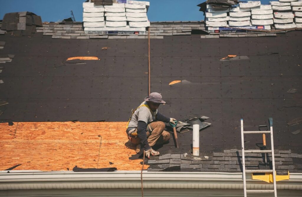 asphalt shingle roof replacement