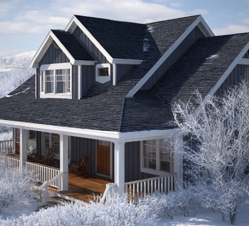 impact resistant shingles in snowy climate